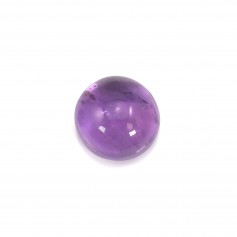 Cabochon amethyste round 13mm x 1pc