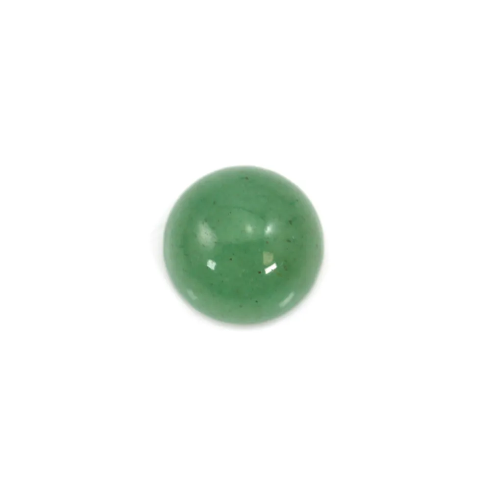 Cabochon aventurine rond 6mm x 4pcs