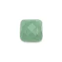 Cabochon avanturine carré facette 10mm x 1pc