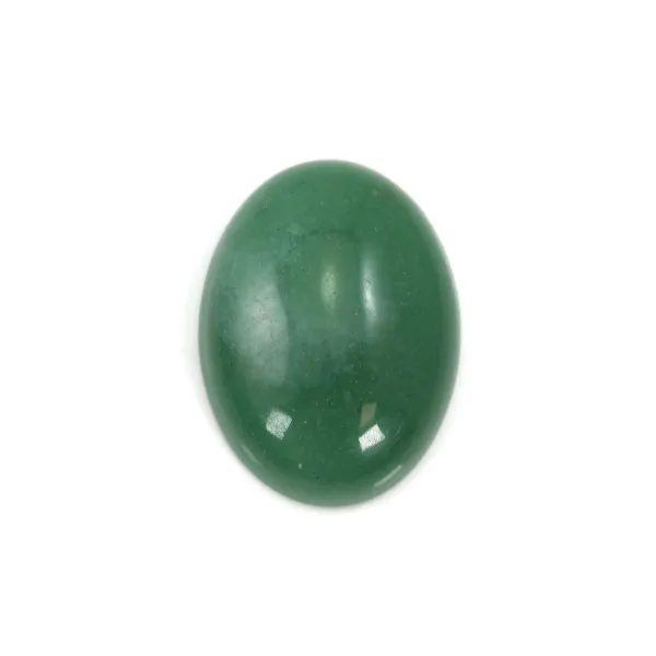 Cabochon aventurine ovale 15x20mm x 1pc