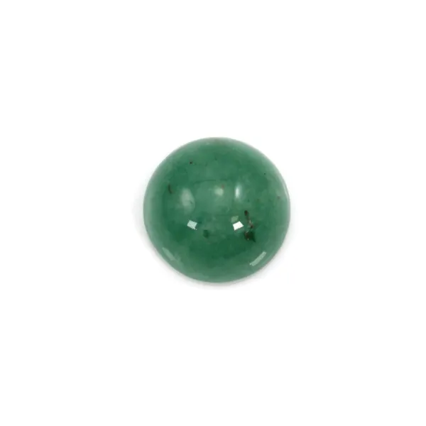 Cabochon Aventurine Flat-round 10mm x 5pcs