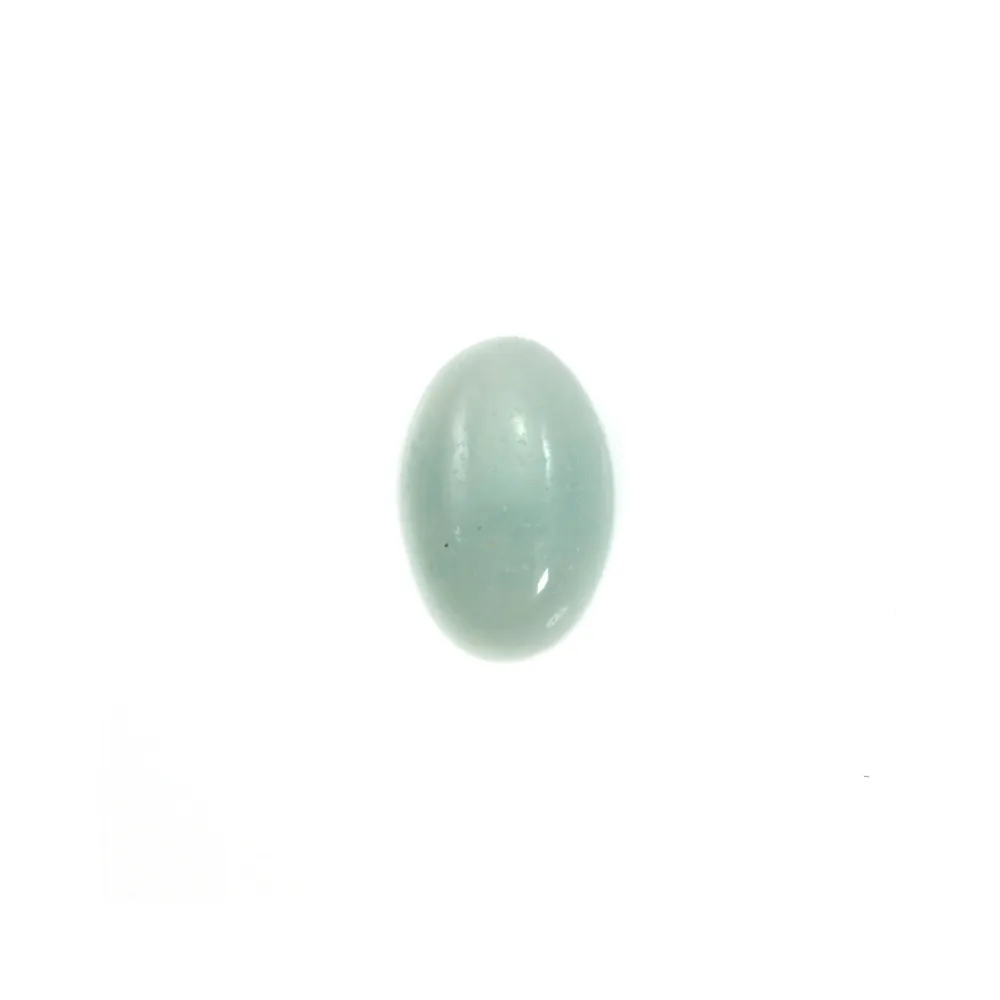 Cabochon bleu d'amazonite, de forme oval, 4x6mm x 4pcs