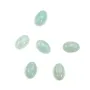 Cabochon bleu d'amazonite, de forme oval, 4x6mm x 4pcs