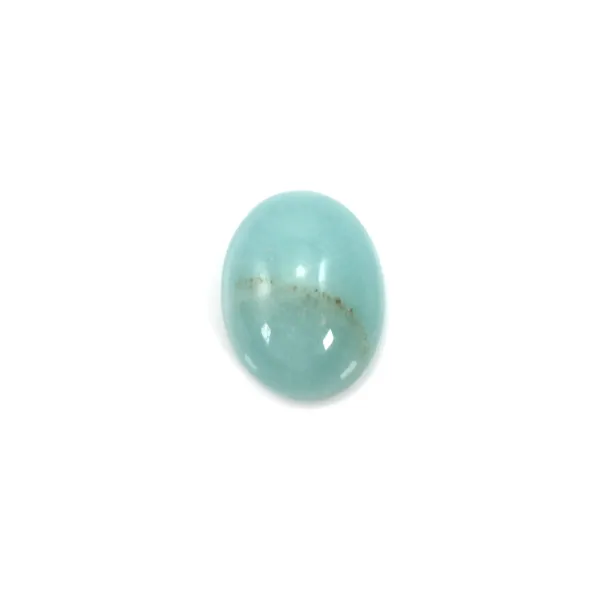 Cabochon amazonite oval 7x9mm x 2pcs