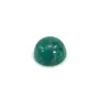 Amazonite cabochon from Peru, in round shape, 10mm x 1pc
