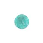Cabochon amazonite du pérou, de forme rond plate, 10mm x 1pc