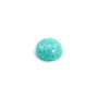 Cabochon amazonite du pérou, de forme ronde, 8mm x 1pc