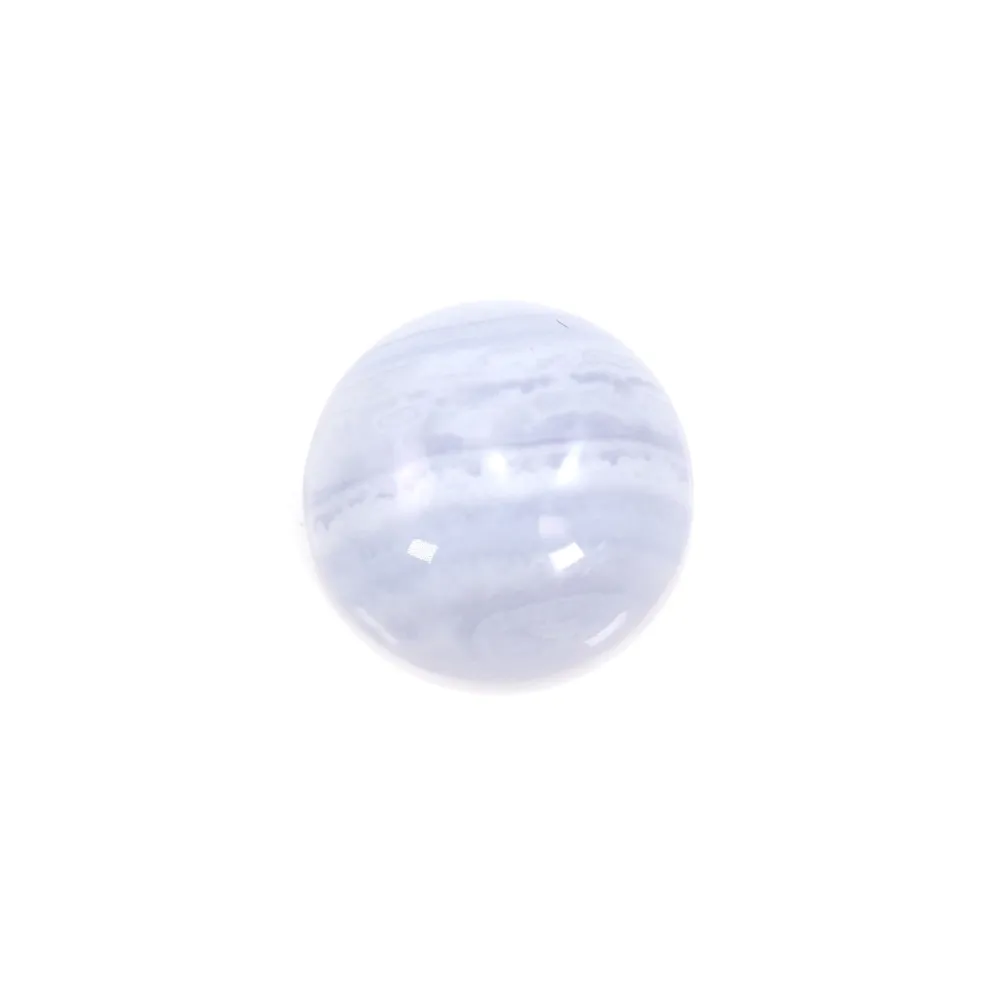 Cabochon calcédoine rond 8mm x 2pcs
