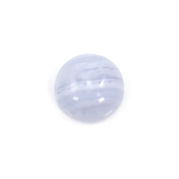 Cabochon calcédoine rond 12mm x 1pc