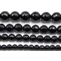 Agate Noire Ronde Facette