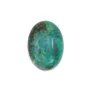 Cabochon Chrysocolle Ovale 13x18mm x 1pc