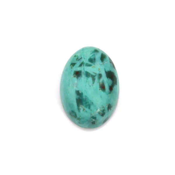 Cabochon chrysocolle oval 10x14mm x 1pc