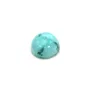 Chryscolle cabochon, in round shape 10mm x 1pc