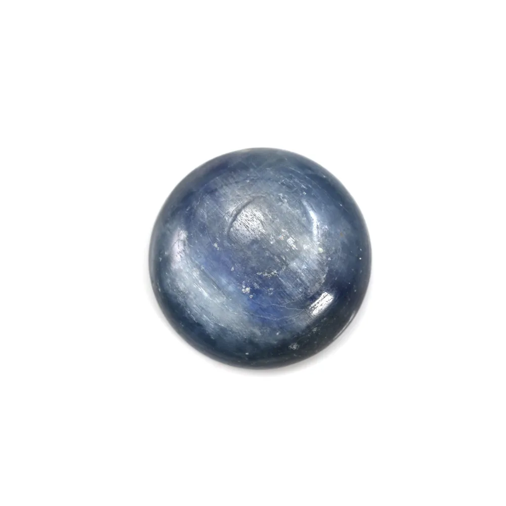 Cabochon Cyanite Rond 10mm x 1pc
