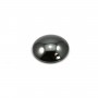 Cabochon hematite round 20mm x 4pcs