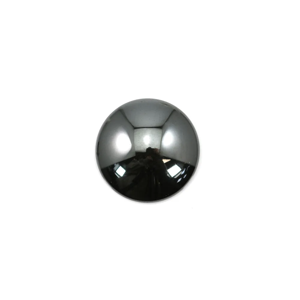 Cabochon Hématite Rond 12mm x 4pcs