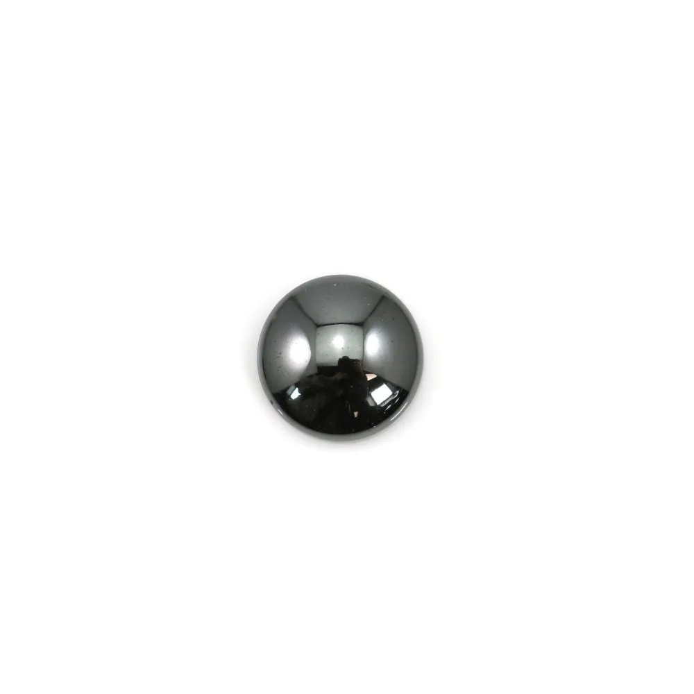 Cabochon Hematite Round 1..5mm x 10pcs