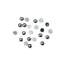 Cabochon Hematite Round 1..5mm x 10pcs