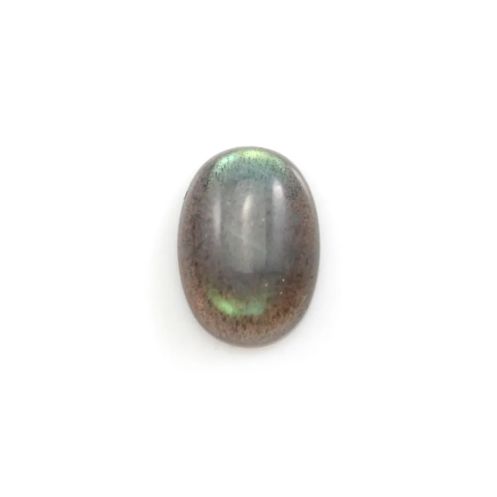 Cabochon de labradorite, de forme ovale, 6 * 8mm x 4pcs