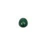 Cabochon malachite oval 8x10mm x 1pc