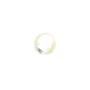 Cabochon rond 8 mm Nacre Blanc x1