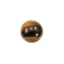 Cabochon oeil de tigre rond 10mm x 2pcs