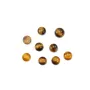 Cabochon Oeil de Tigre Rond-plat 5mm x 1pc