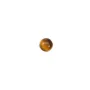 Cabochon d'oeil de tigre, de forme ronde, 3mm x 4pcs