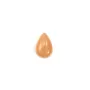 Cabochon aus orangefarbener Mondstein, Tropfenform, 6x9mm x 1 Stk.