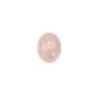 Cabochon Quartz Rose ovale 8x10mm x 5pcs