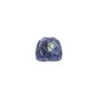 Cabochon sodalite carré facette 10mm x 1pc