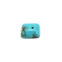 Cabochon Turquoise carré 10mm x1pc