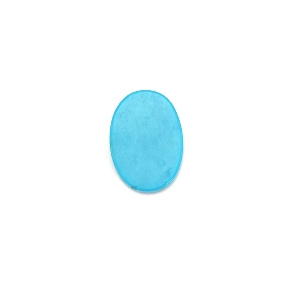Cabochon Turquoise Oval 10x14mm x 1pc