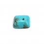 Cabochon Turquoise Square 16mm x 1pc