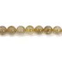 Quartz rutile ronde 9-10mm x 40cm
