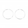 Creola fine 44 mm Argento 925 x 2 pz