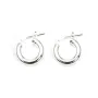 Créole 14mm Argent 925 x 2pcs