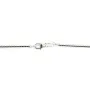 Chaîne maille oméga 2mm Argent 925 traité anti-ternissement x 45cm