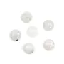 Cabochon pierre de lune rond 6mm x 1pc