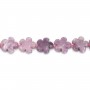 lepidolite  flower  20mm  x 40cm 