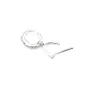 Clip per ciondolo in strass argento 925 16mm x 1pc