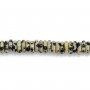 Dalmata diaspro Heishi rotondo 2x6mm x 39cm
