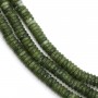 Giada meridionale rotonda Heishi 2x6mm x 39cm