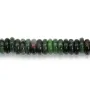 Rubin Zoisite Rondell Heishi 2x6mm x 39cm