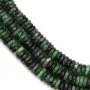 Rubis Zoisite rondelle Heishi 2x6mm x 39cm