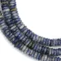 Jaspe Heishi Mancha Azul 2x6mm x 39cm