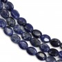 Sodalite ovale 8x10mm x 39cm