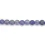Tanzanite  ronde  4mm x 40cm