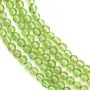 Round peridot 3mm x 40cm