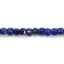 Lapis-Lazuli faceted cube 2mm x 40cm